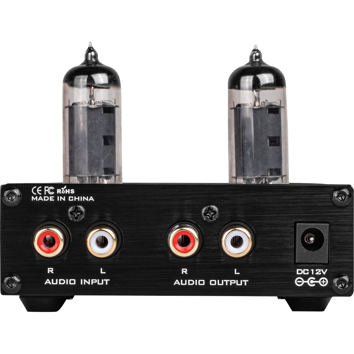 FX Audio TUBE03 Tube Preamp with RCA Input Black